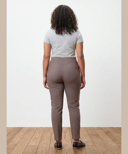 Pantallona Stretch me dizajn kukaj për Femra - Model Back
