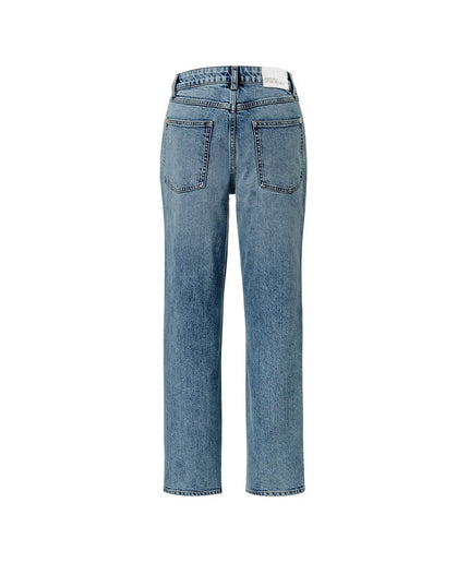 Xhinse Straightfit Midblue Denim për Femra - Ghost Back