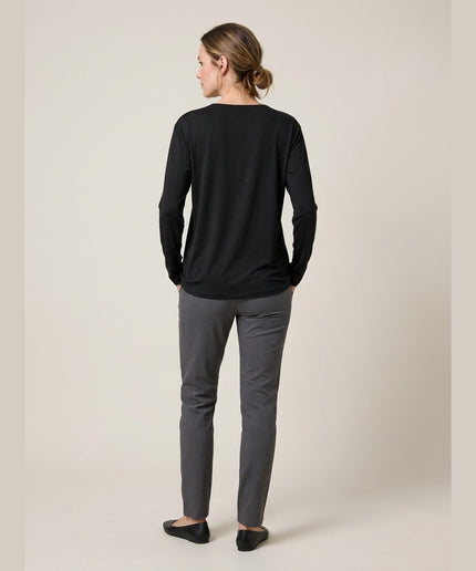 Bluzë e zezë për Femra - Model Back