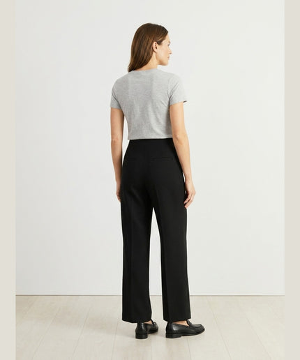 Pantallona Jersey me shirit galon të zeza për Femra - Model Back