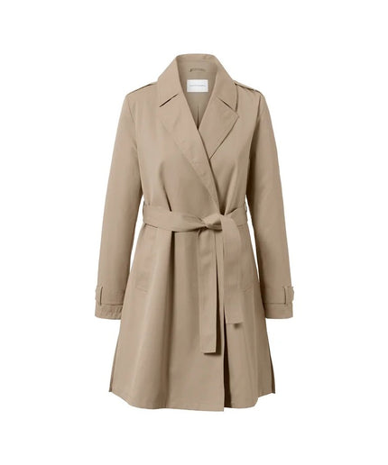 Trenchcoat bezhë për Femra - Ghost Front