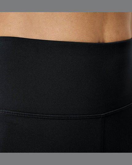 Pantalona sportivë të zinj për femra - Detail 1