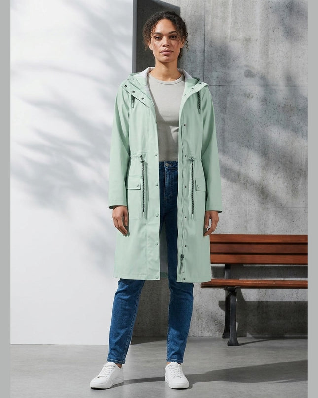 Parkë shiu ngjyrë mente për Femra - Model Front