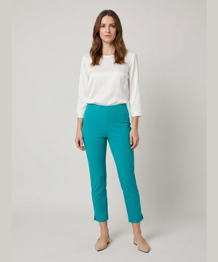 Pantallona 7/8 Blu Azure - Model Front