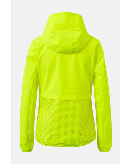Jakne vrapimi e verdhë neon për Femra - Ghost Back