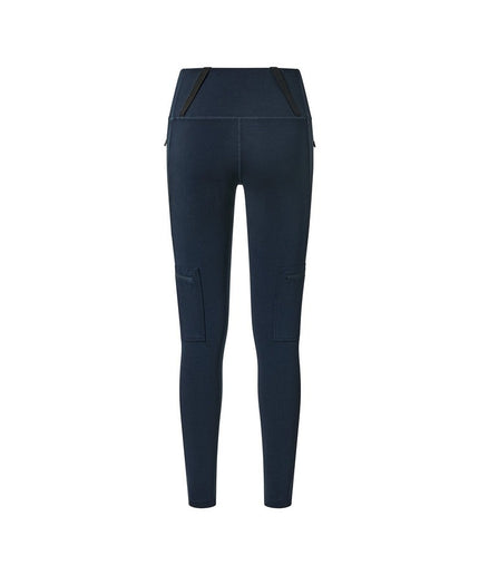 Leggings e kaltër e mbyllur për Femra - Ghost Back