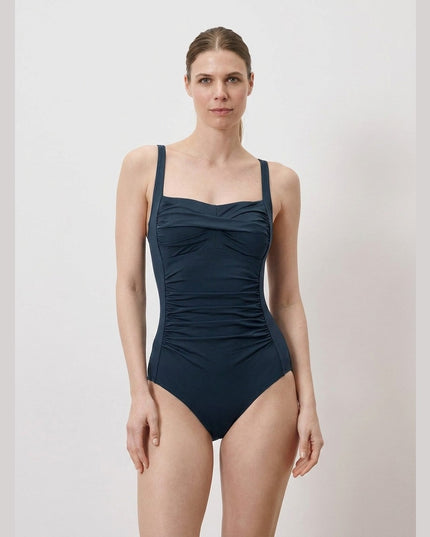 Rroba banje të kaltra të mbyllura për Femra - Model Front