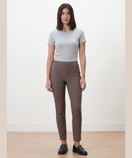 Pantallona Stretch me dizajn kukaj për Femra - Model Front