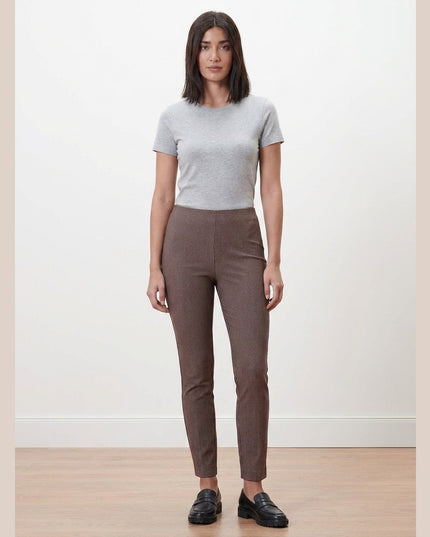 Pantallona Stretch me dizajn kukaj për Femra - Model Front