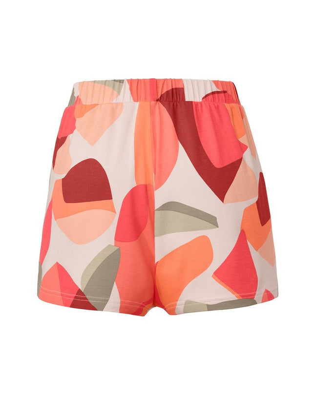 Shorts me motive kuq, rozë dhe gjelbër për Femra - Ghost Back