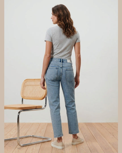 Xhinse e kaltër e çelët për Femra - Model Back