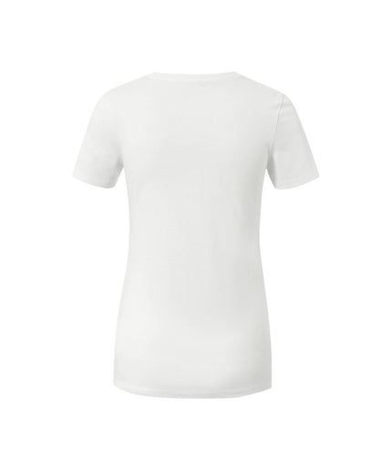 T-Shirt i Bardhë me Print Citroni për Femra - Ghost Back