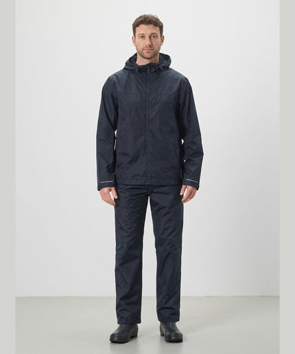 Pantallona shiu të kaltra të errëta për Meshkuj - Model Front