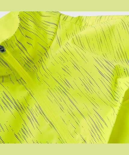 Xhaketë vrapimi e verdhë neon Unisex - Detail 3