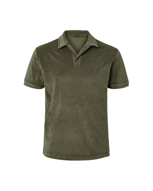 Maicë polo frotir kaki për Meshkuj - Ghost Front