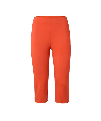 Pantallona 3/4 stretch portokalli për femra - Ghost Front