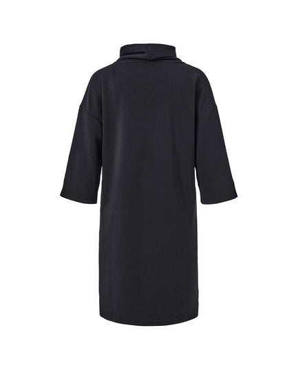 Fustan Sweat i Zi për Femra - Ghost Back