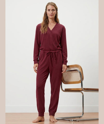 Overall Bordo për Femra - Model Front
