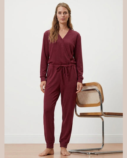 Overall Bordo për Femra - Model Front