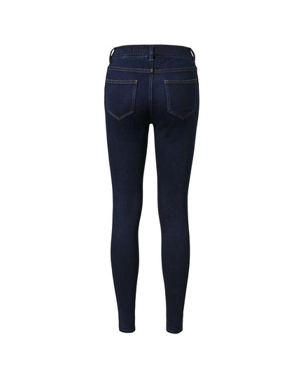 Treggings termo të kaltra të errëta për Femra - Ghost Back