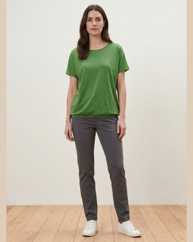 Bluzë e gjelbër për Femra - Model Front