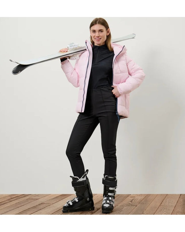 Leggings Softshell skijimi të zeza për Femra - Ghost Front