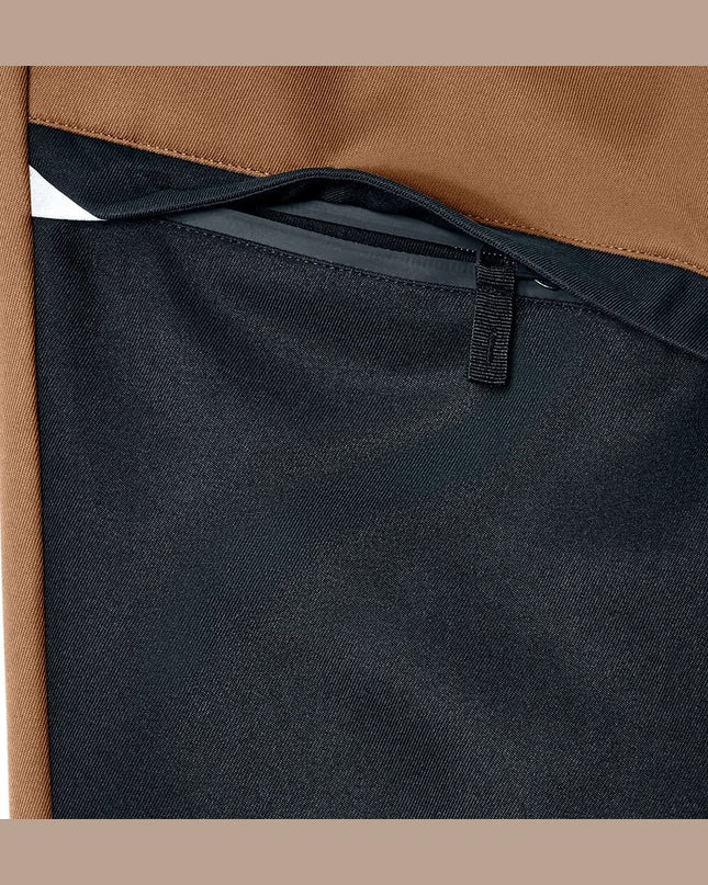 Pantallona Softshell të kafta me pjesë të kaltra të errëta për Fëmijë - Detail 1