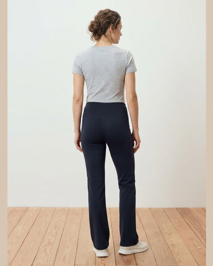 Pantalona spori me efekt formues Kaltër medetar për Femra - Model Back