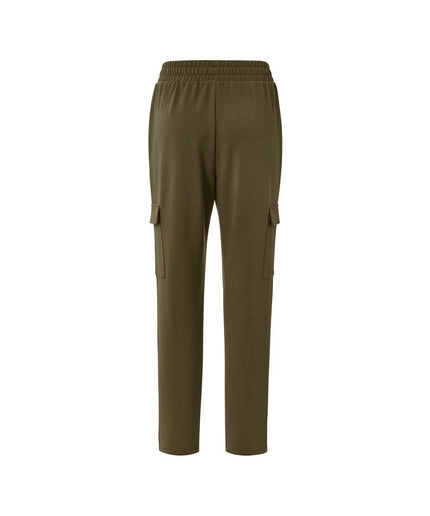Pantallona Jogger Cargo kaki për Femra - Ghost Back