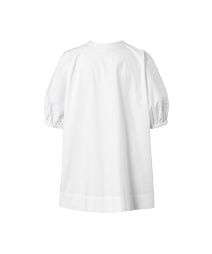 Këmishë Popeline e Bardhë për Femra - Ghost Back