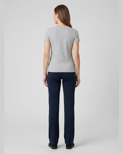 Pantalona sportiv me formësim trupi kaltërt marinë për Femra - Model Back