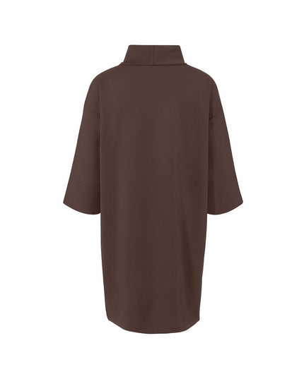 Fustan Sweat Kafe e Errët për Femra - Ghost Back