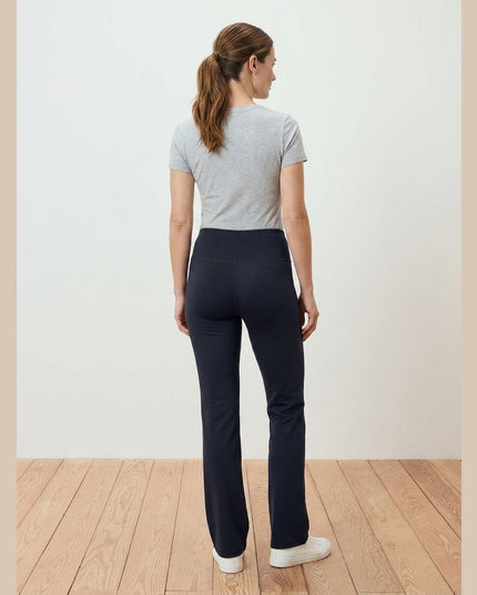Pantalona Sportivë Kaltër e Errët për Femra - Model Back