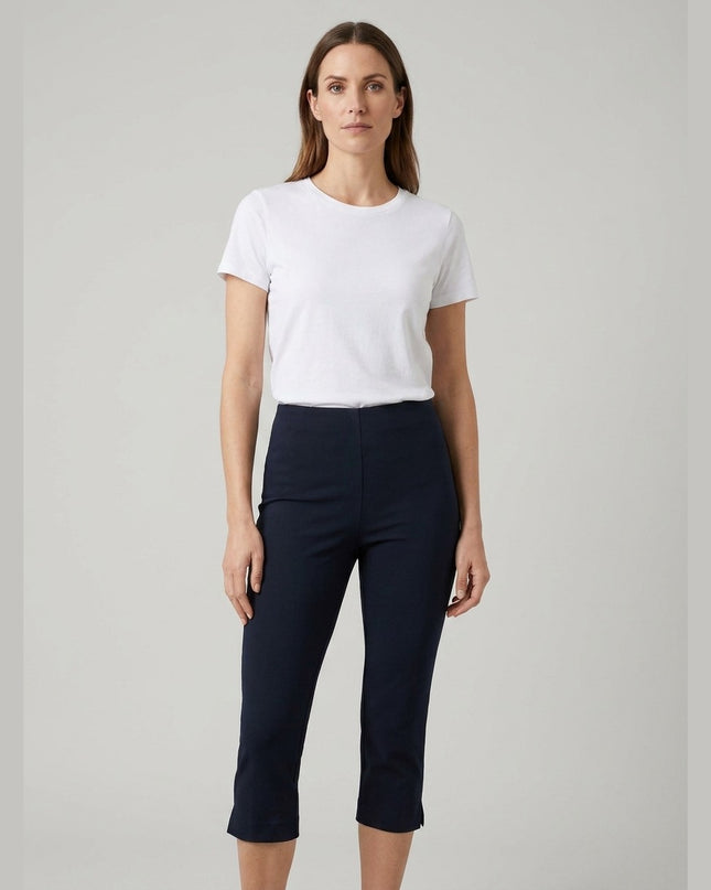Pantallona ¾ Blu Detare - Model Front