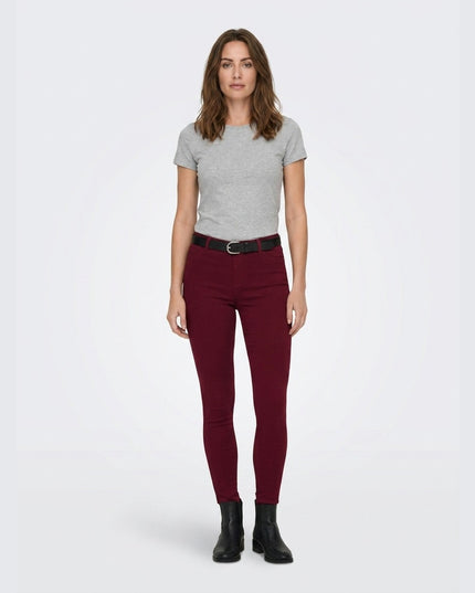 Dollakë Kuqe e Errët për Femra - Model Front