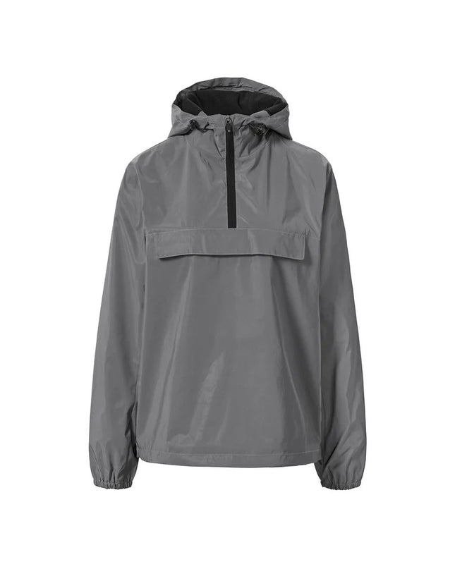 Windbreaker ngjyrë argjendi për Femra - Ghost Front