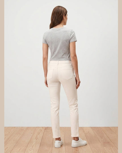 Xhinse Të Bardha Krem për Femra - Model Back