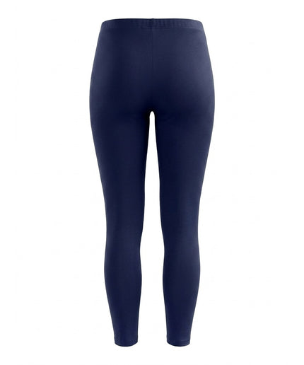 Leggings blu e errët për femra - ghost back