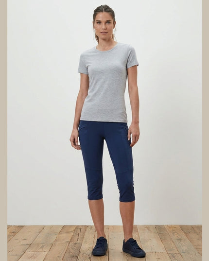 Dollakë 3/4 Kaltër e Erët për Femra - Model Front