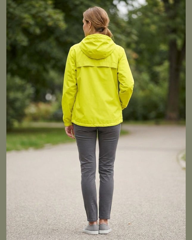 Jakne shiu e verdhë për Femra - Model Back