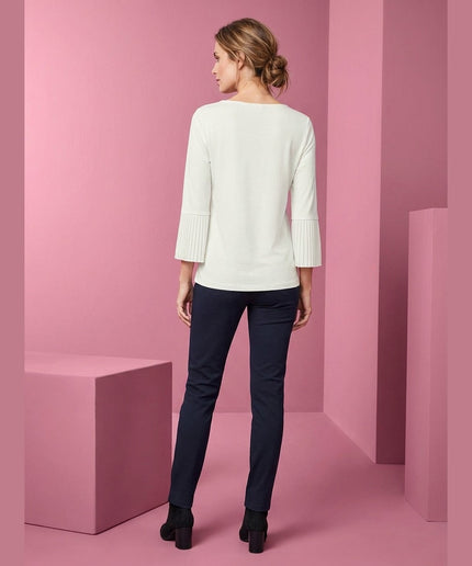 Maicë me pala krem për Femra - Model Back