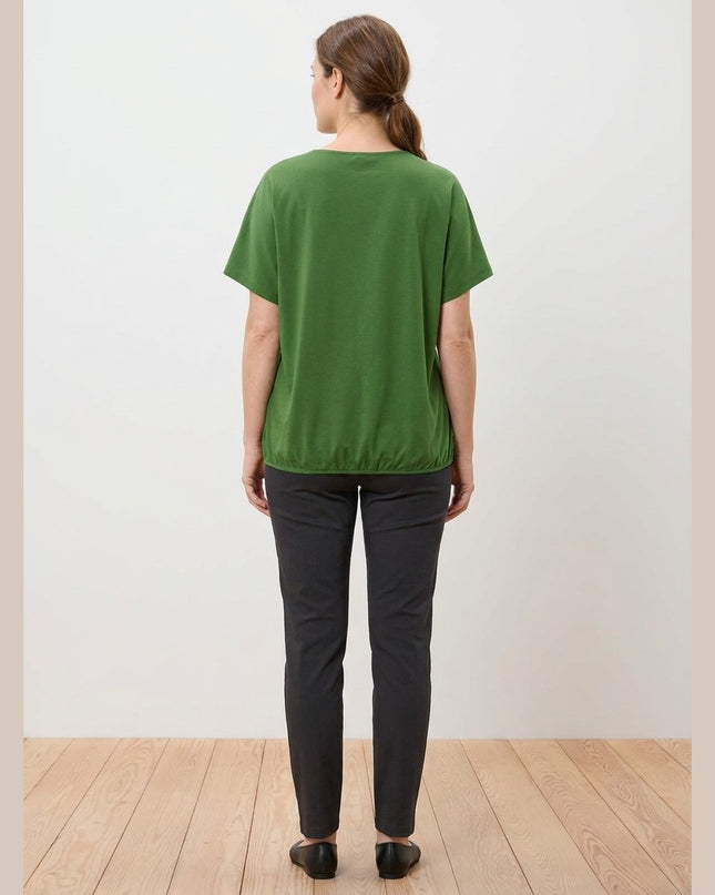 Bluzë e gjelbër për Femra - Model Back