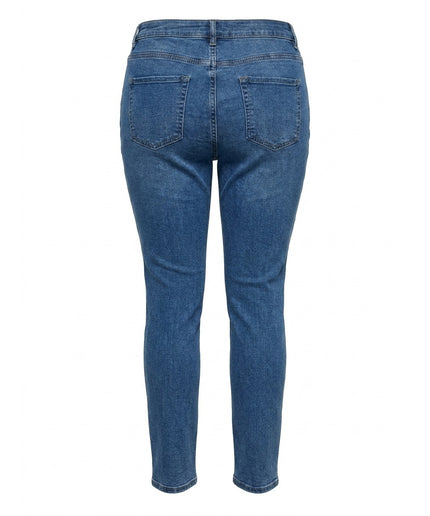 Xhinse Slim Fit të kaltra për Femra - Ghost Back