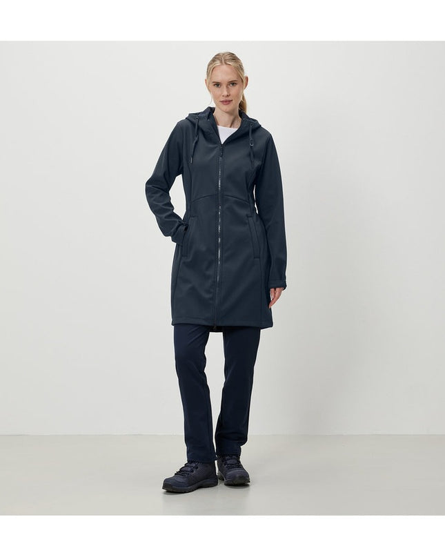 Pallto Softshell navy për Femra - Ghost Front