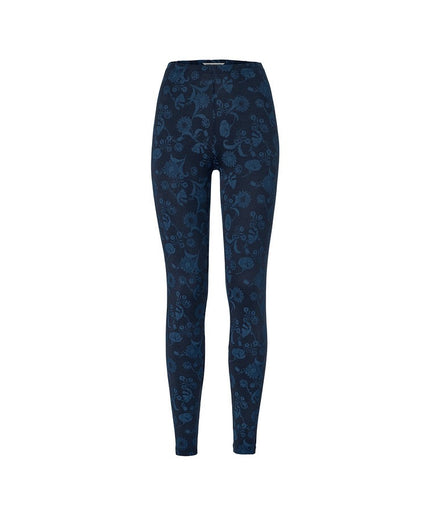 Leggings kaltër e mbyllur me print për Femra - Ghost Front