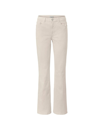 Xhinse Bootcut Krem e Bardhë për Femra - Ghost Front