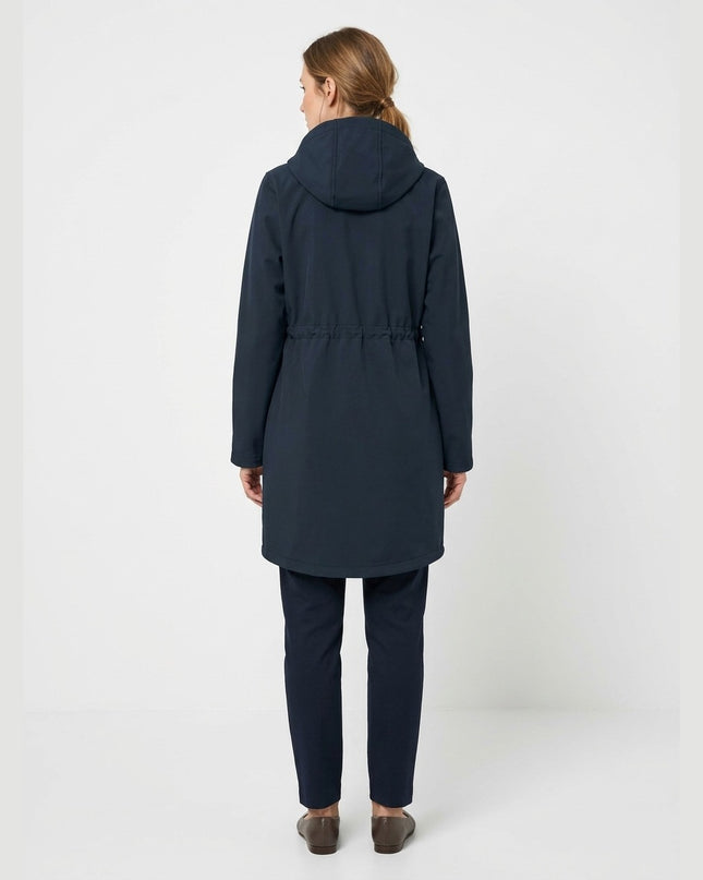Pallto Softshell navy për Femra - Model Back