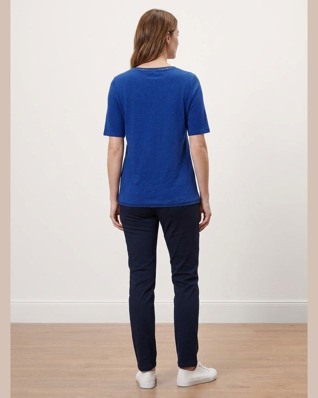 Maicë e kaltër kobalt për Femra - Model Back