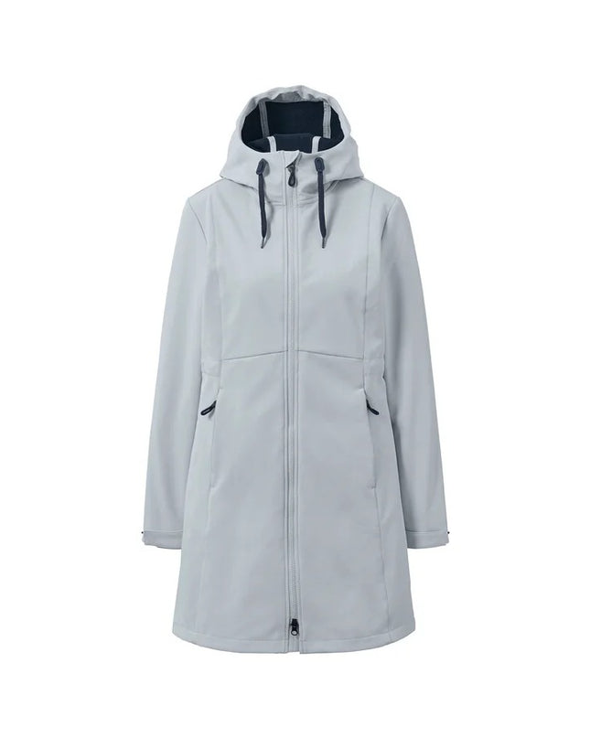 Pallto Softshell gri akulli për Femra - Ghost Front