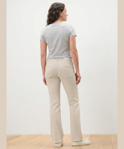 Xhinse Bootcut Krem e Bardhë për Femra - Model Back